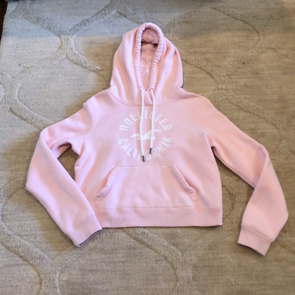 Hollister pink sweatshirt